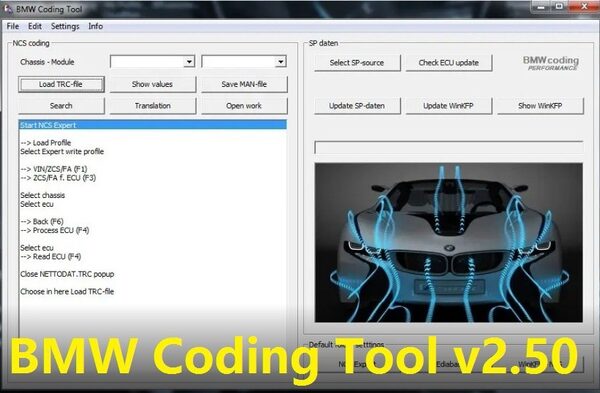 BMW Coding Utility