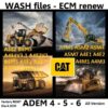 Caterpillar New WASH files ADEM 4 + 5 + 6 Package, Update 2025