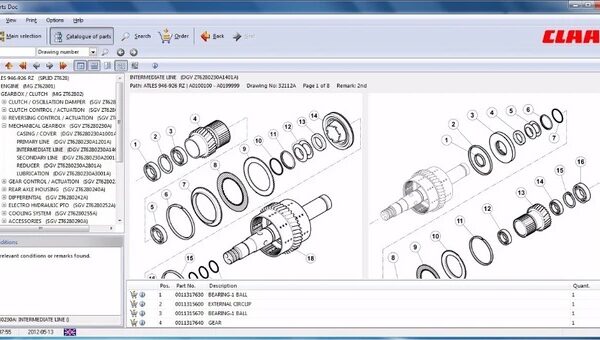 Claas Parts Doc 2.2 Agricultural [10.2019] Update 600