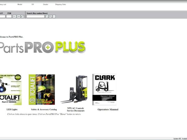 Clark Forklift Parts PRO PLUS v532 2023 + KG