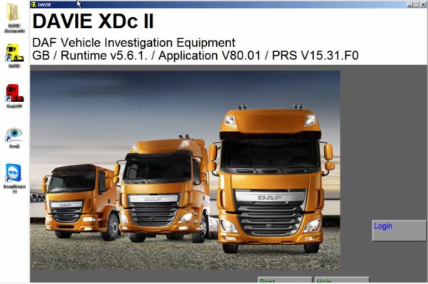 DAF Davie complete software set