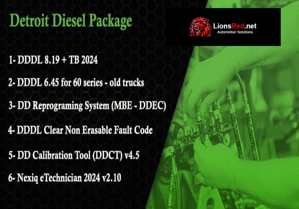 Detroit Diesel Engineering software Package 2024 - ALL keygen Unlocked - Included