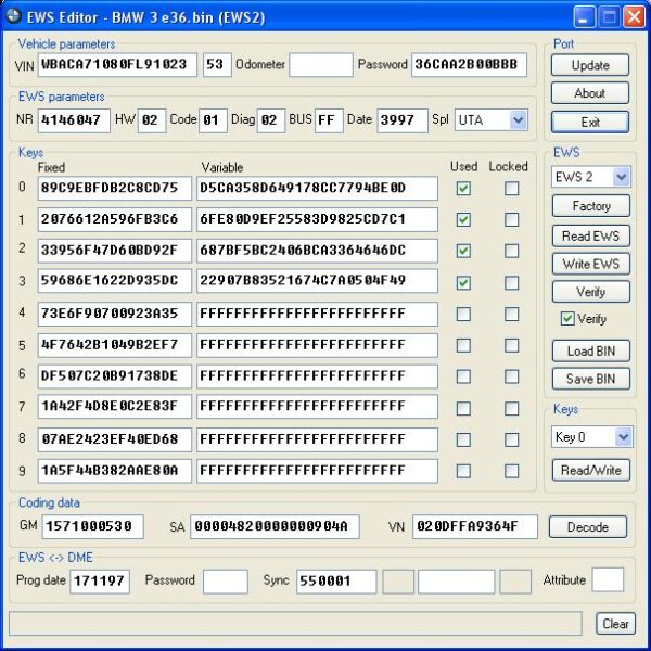 EWS Editor v3.20