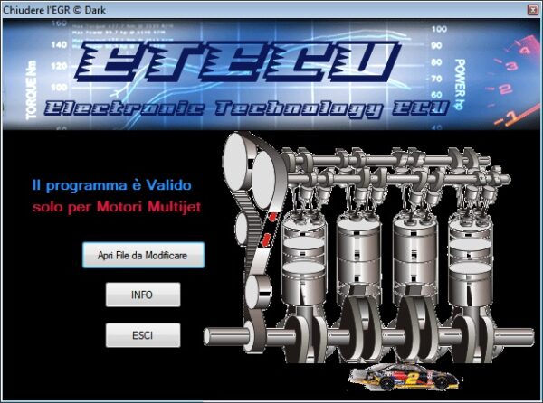 Fiat Group Multijet EGR Deactivator