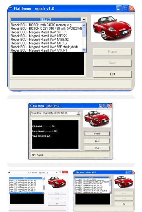 Fiat Immo Box Code reader