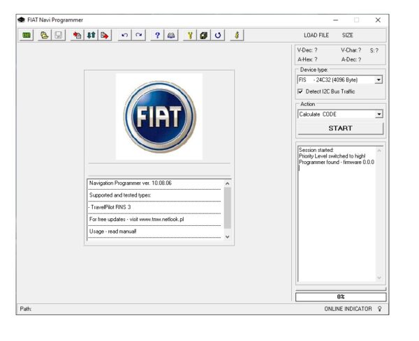 Fiat Radio Tool