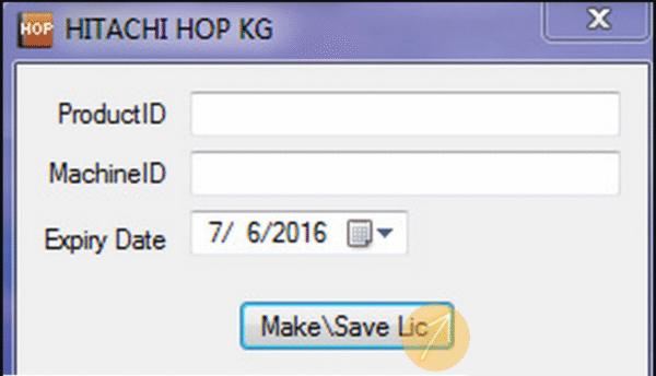 Hitachi HOP Keygen