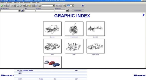 MICROCAT HYUNDAI V6 [03.2019] PARTS CATALOG New Interface