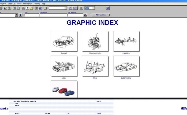 MICROCAT HYUNDAI V6 [03.2019] PARTS CATALOG New Interface