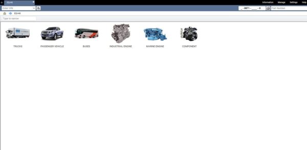 Isuzu Parts Catalog EQ-Hit 2024 – Truck, Buses, Passenger, Industrial & Marine Engine