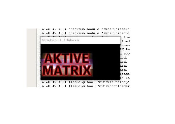 Mitsubishi ECU Flash Unlocker