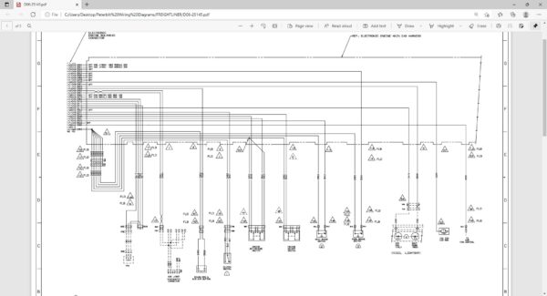 Peterbilt Wiring Diagrams - Electrical schematics PDF's 142MB collection