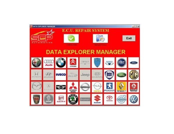 SCP Data Explorer Manager (Version 6.50)