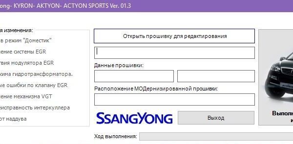 SSangyong EGR remover