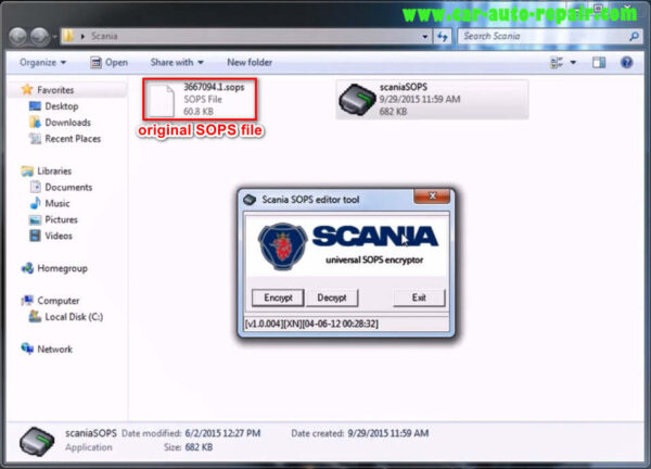 Scania SOPS Editor + Keygen