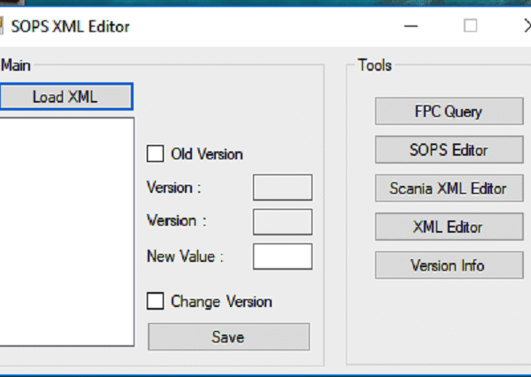 SCANIA New SOPS XML Editor - UNLIMITED version