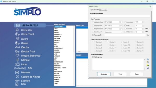 Simplo 2022 Full version including keygen - license maker - reseller package