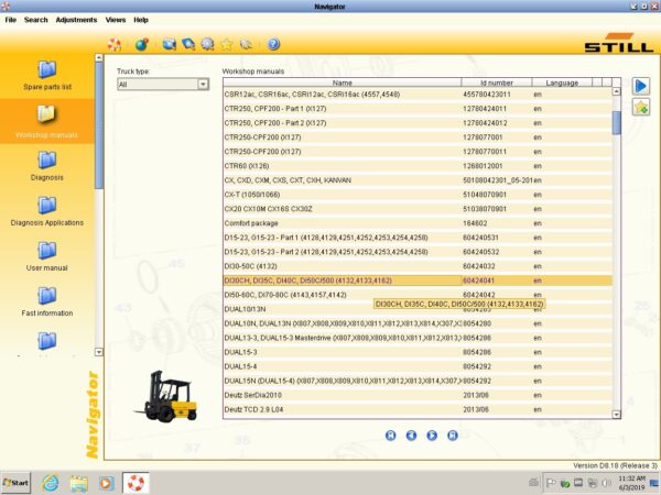 Still Steds Navigator Forklifts 8.21 R2 [02.2021] +KG . PC Unlock