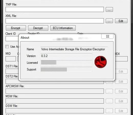 Volvo IS file Encryptor - Decryptor