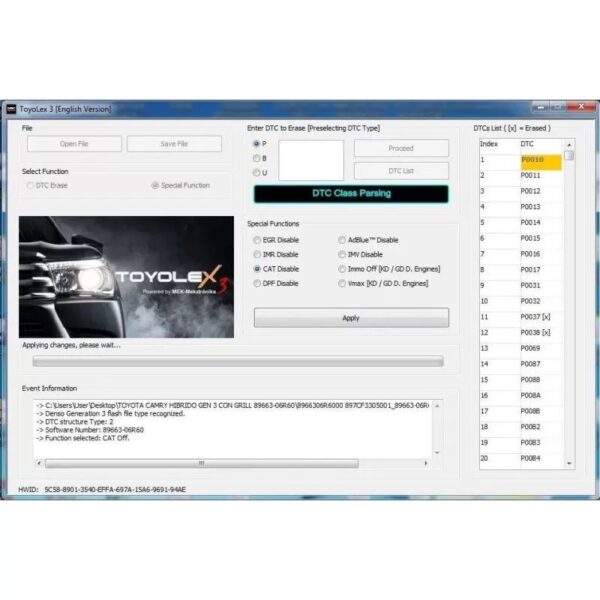 Toyolex 3 official release including kg