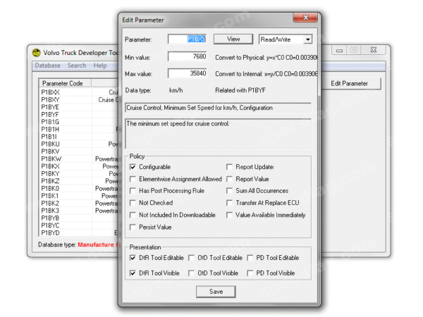 VOLVO MACK RENAULT UD DEVELOPER TOOL v0.9.1
